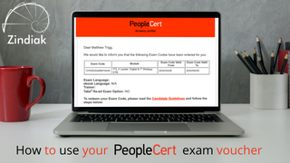 How to use your PeopleCert Exam Voucher