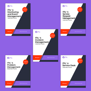 ITIL® 4: Monitor, Support and Fulfil (Set of 5 Books)