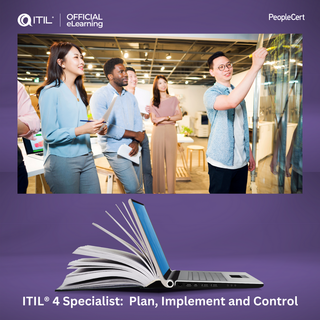 ITIL® 4 Specialist: Plan, Implement and Control Official eLearning by PeopleCert