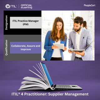 ITIL® 4 Practitioner: Supplier Management Official eLearning by PeopleCert